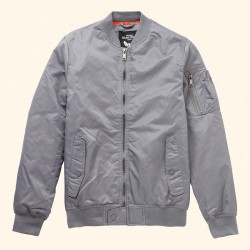 Plain Olsop - contrast bomber jacket Brave Soul